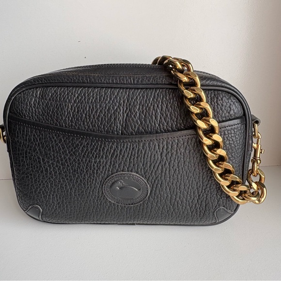 Dooney and Bourke awl Leather Zip Top Bag - Picture 3 of 15